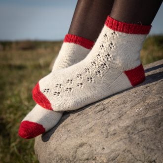 Handgjord lyx - Sockan Julspår