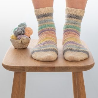 Handgjord lyx - Sockan Akvarell